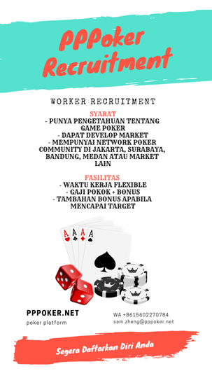 Pppoker Marketing Manager Recruitment Kaskus