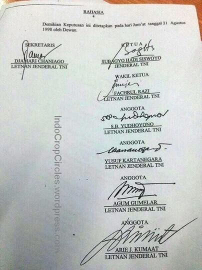#Menolak Lupa, Tragedi Berdarah Di Tangan Para Jendral Tahun 98