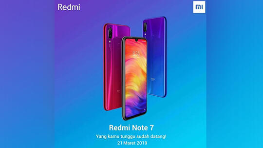 Hore! Redmi Note 7 Segera Masuk Indonesia