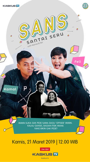 Cinta Diri Sendiri Aja Belum Bisa, Gimana Mau Cinta Orang Lain? Yuk Obrolin di SANS!
