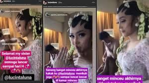 Lucinta Luna Menikah, Settingan Atau Fakta..??
