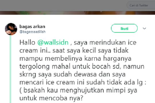 HIYA! Netizen Curhat Pengen "ES KRIM MEWAH" Di Jamannya Ini Mendadak Viral!