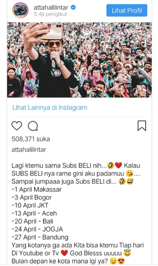 Atta Halilintar Dituduh Beli Subscriber !! Hoax Atau Fakta ?