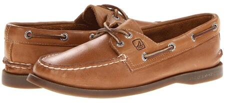 SEPATU SPERRY TOP-SIDER AUTHENTIC ORIGINAL MOCCASIN/SLIP ON SAHARA LEATHER BOAT SHOES