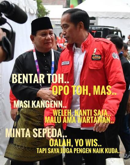 Pilih Siapa Jokowi Apa Prabowo ?