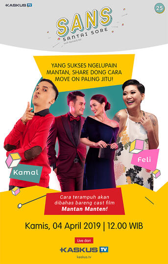 Cast Mantan Manten Bagi-bagi Resep Move On, Cuma di SANS!