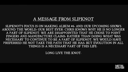Manusia Pinokio Resmi Berpisah Dengan Slipknot,Ada Apa Sebenarnya ?