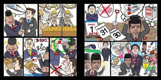 Komikus Jepang Sindir MRT Dan Juga Pemerintah