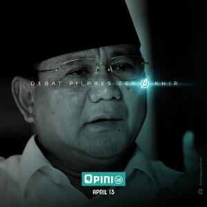 Nobar Debat Terakhir Pilpres 2019, Diskusikan Disini Yuk Gan!