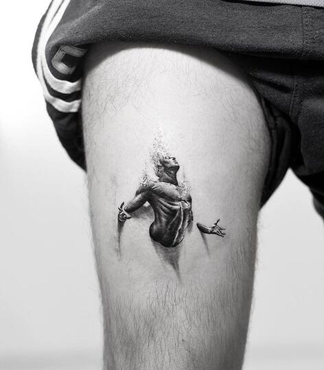 Keren, Tatto 3D Ini Super Realistis