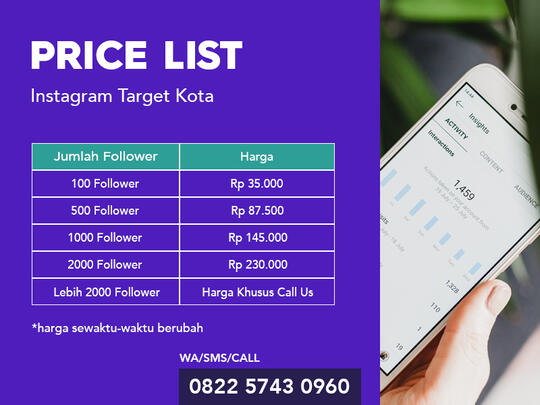 Follower Instagram Jakarta Kota