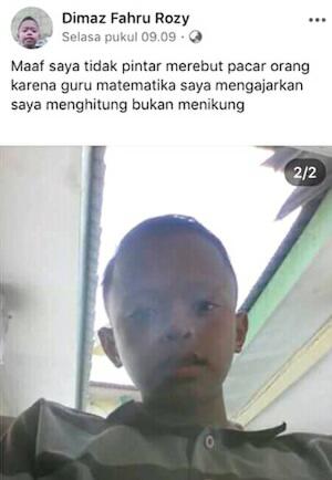 "GREGET," Setelah Membaca Status Medsos Bocah Zaman Now Ini
