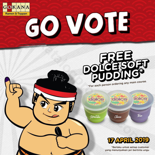 Cek Beragam Diskon dan Promo Pemilu Gila-gilaan di Kamus Promo Pemilu 2019!