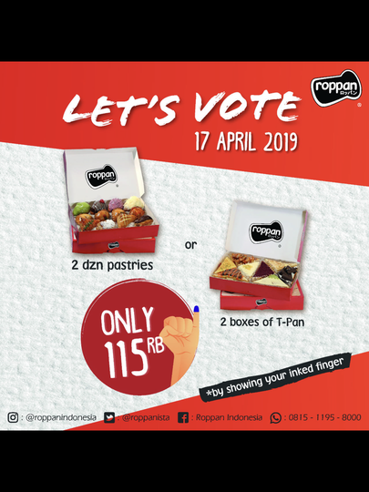 Cek Beragam Diskon dan Promo Pemilu Gila-gilaan di Kamus Promo Pemilu 2019!