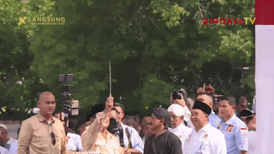 Kala Prabowo Deklarasikan Kemenangan 4 Kali