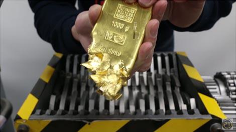 Gokil, Emas Batangan Seberat 1 Kilogram Ini Di Cacah, Ternyata Begini Hasilnya!