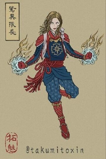 Begini Jadinya Jika Karakter dalam Komik Marvel Digambar dengan Gaya Jepang
