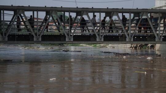 Foto: Jakarta Terendam Banjir Kiriman dari Bogor