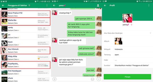Mencekal Grup Pornografi LINE yang beranggotakan Ratusan Pelajar