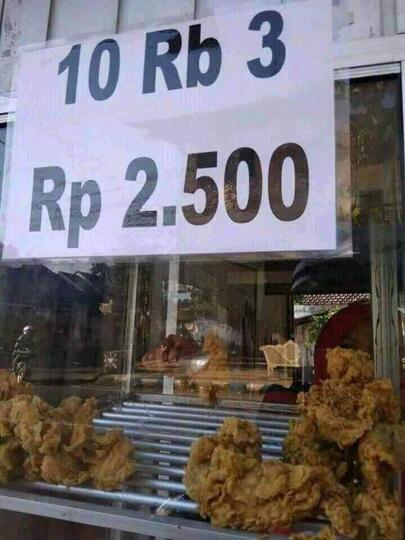 Teka - Teki Ayam Goreng Yang Dijual Super Murah Ini Akhirnya Terungkap