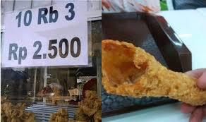 Teka - Teki Ayam Goreng Yang Dijual Super Murah Ini Akhirnya Terungkap