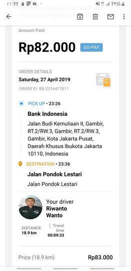 Balasan Dari Saldo Gopay Terpotong Walau Driver Gojek Tidak Jemput Kaskus<script async src=