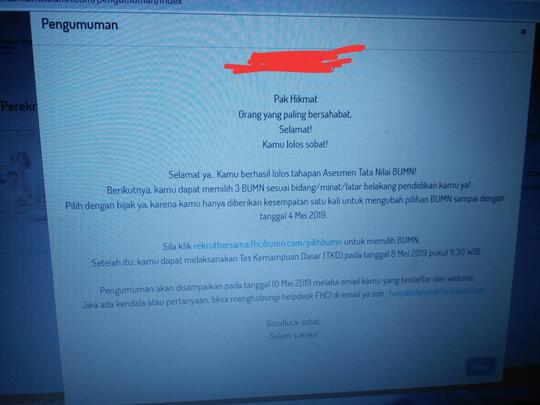 Tes Asesmen Tata Nilai Bumn Adalah Menata Rapi