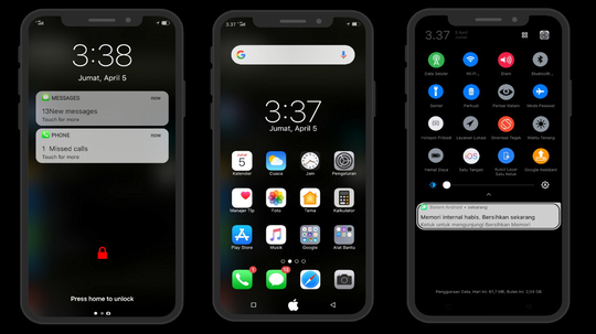 Sicara Merubah Tampilan Oppo Smartphone Menjadi Iphone 2019 Work 100 Kaskus