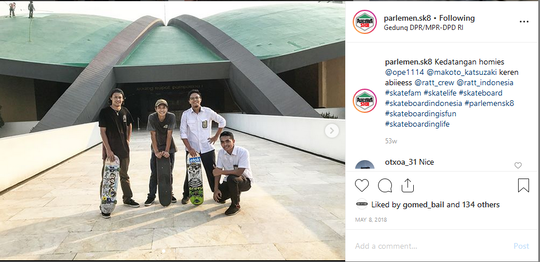 Parlemen skate