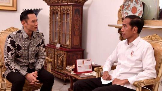 Jokowi dan AHY Ketemu Lagi, Sudah Dua Kali di Bulan Ini, Ada Apa ya?