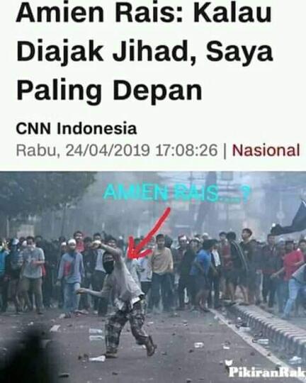 Demo di Bawaslu: Amien Rais Sebut Negara Bisa Bubar, Sudah 3 Meninggal, Tito