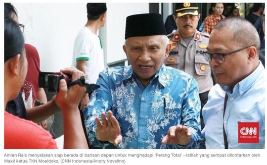 Amien Rais: Kalau Diajak Jihad, Saya Paling Depan