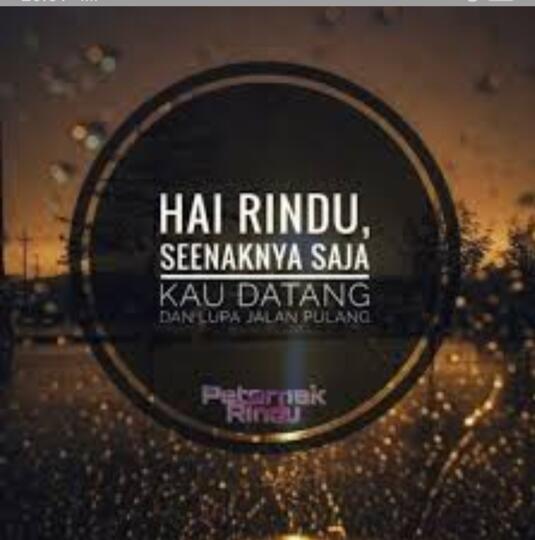 Adakah Solusi Rindu Yang Tujuh Keliling
