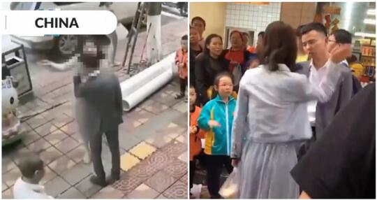 Duh! Tidak Membelikan PONSEL BARU, Gadis Ini "TAMPAR" Pacarnya Di Tempat Umum!