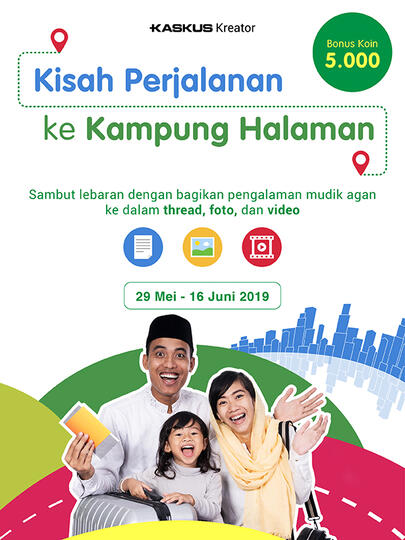 Yuk Mudik dan Bawa Oleh-oleh Cerita Perjalananmu, Ada Bonus 5000 Koin!