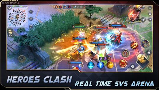 MARVEL SUPER WAR, MOBA Kok Avengers ?
