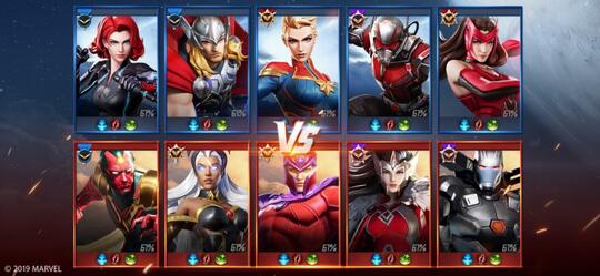 MARVEL SUPER WAR, MOBA Kok Avengers ?