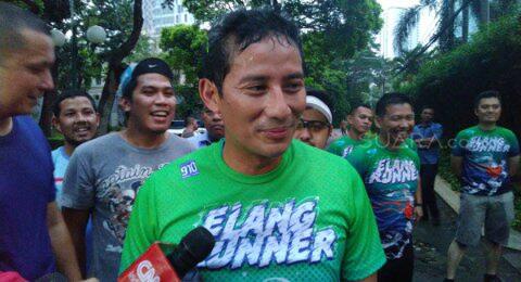 Sebut Istilah 'Iktikaf Run', Sandiaga Uno Disentil Putri Gus Mus