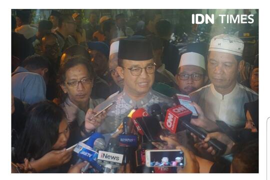 Anies Diteriaki "Presiden 2024" Saat Takbiran Keliling