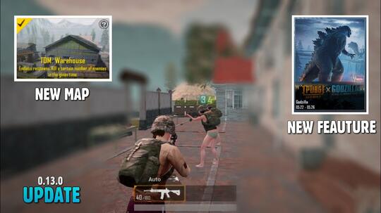 Update Terbaru dari PUBG Mobile, Kehadiran Godzilla dan Ghidorah
