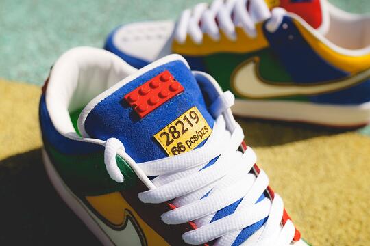 nike dunk low lego