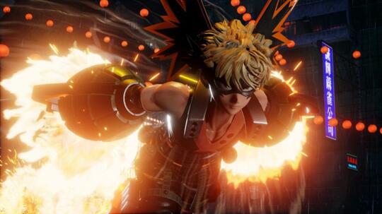 BOOM!!!, Bakugo dari My Hero Academia Resmi Ditampilkan
