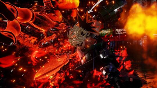 BOOM!!!, Bakugo dari My Hero Academia Resmi Ditampilkan