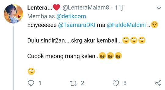 Tsamara Komentari statement Faldo Maldini, Netizen malah jodohin keduanya