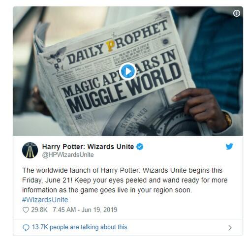 Harry Potter Wizards Unite, Game Baru Milik Niantic