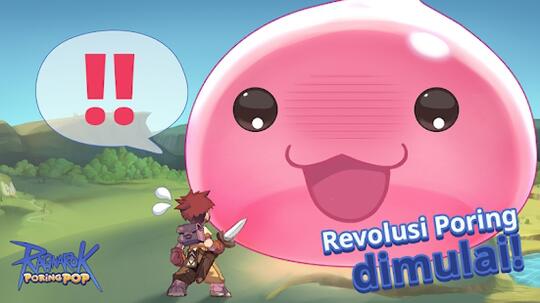 Game Teranyar Milik Gravity Link, Ragnarok Poring Pop