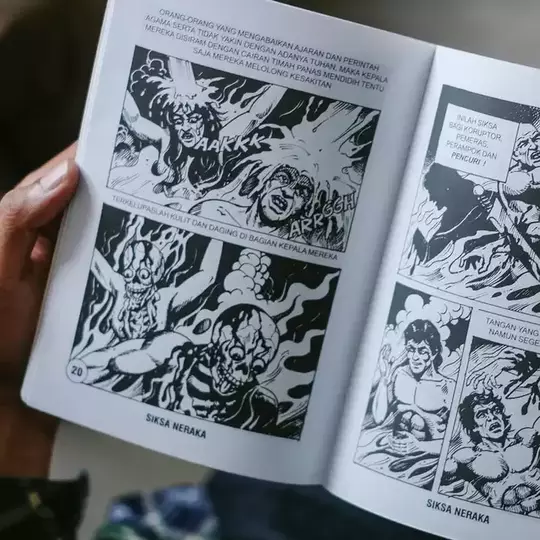 Nostalgia dengan Komik Siksa Neraka, Ada yang Pernah Baca?