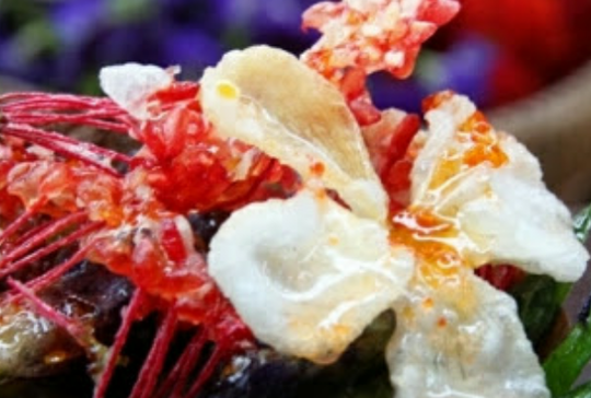 Camilan Bunga, Bukan Makanan Mistis
(Yum Dok Mai Chub Phang Thod)