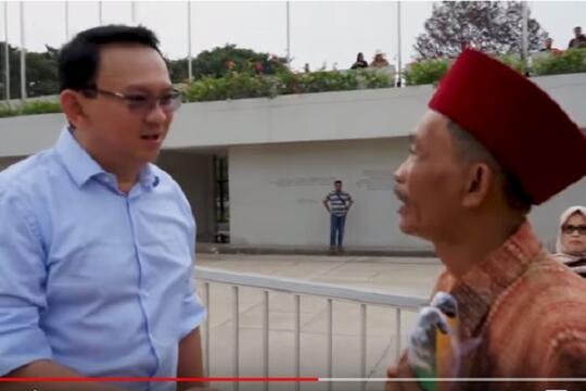 Pernah Diberangkatkan ke Maroko, Pedagang Ini Beri Ahok Kerak Telor