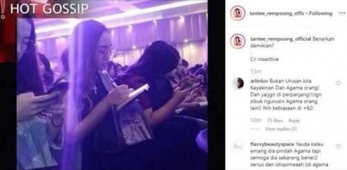 Cara Salmafina Tenangkan Sang Adik Pasca Pindah Agama